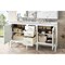 James Martin Vanities Addison 60in Double Vanity, Glossy White w/ 3 CM Eternal Jasmine Pearl Quartz Top E444-V60D-GW-3EJP - alternate 5